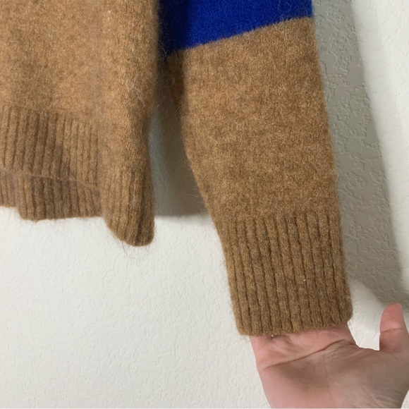 AYR the kickback sweatshirt tri color alpaca blend L - Picture 3 of 8